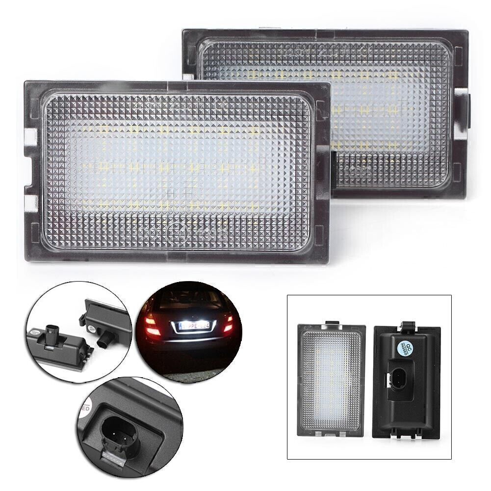 LED Rear Number License Plate Light Fit Land for Range Rover Discovery Freelander