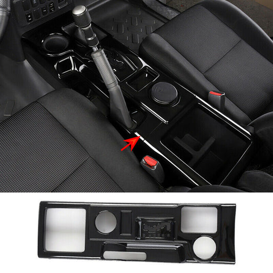 Glossy Black Inner Gear Shift Box Panel Cover Trim for Toyota FJ Cruiser 2006-20
