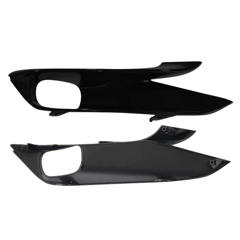 Pair Front Left Right Foglight Bezel Cover Black for Toyota for Sienna SE 2021 New