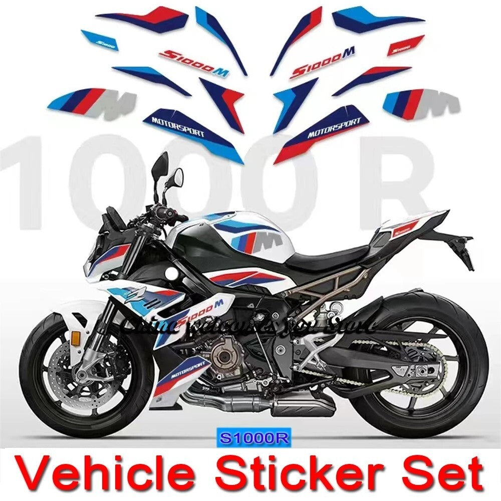 for BMW S1000R M1000R motorcycle fairing Decals Vehicle Sticker Set 2021-2022