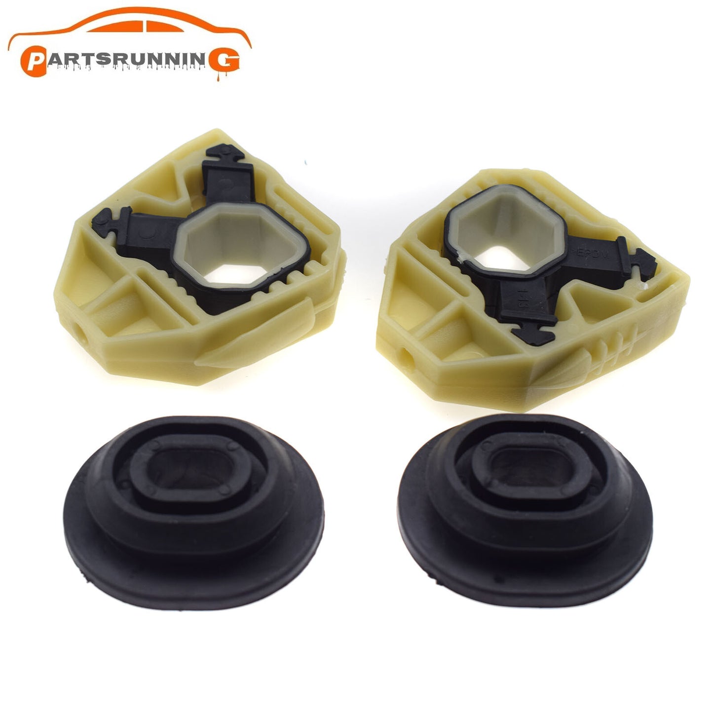 UpperLower Radiator Bracket Mount Set for VW Eos for Golf for Jetta MK5 MK6 PassatB6 B7