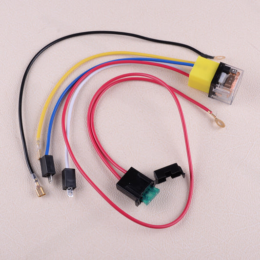 Dual Tone Air Horn Harness Relay Connector fit for Universal Car Truck Van