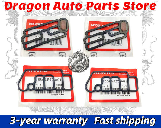 2XCylinder Head Solenoid Gasket VTEC for Honda for Acura 15815R70A01 15845R70A01