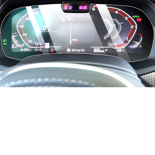 for BMW X7 2019-2022 Instrument Cluster Screen Protector Tempered Glass Cover