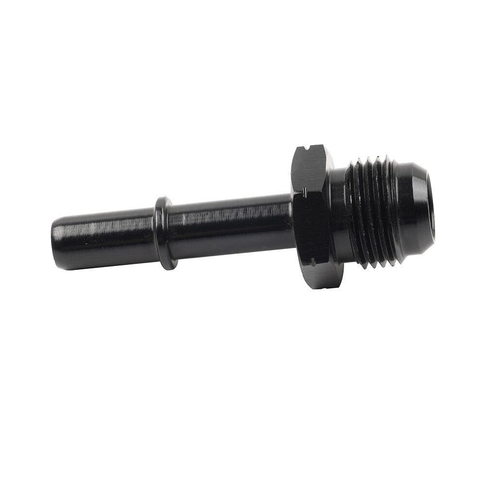 8AN Male to 3/8 Male SAE Quick-Disconnect Push-On EFI Fuel Rail Fitting