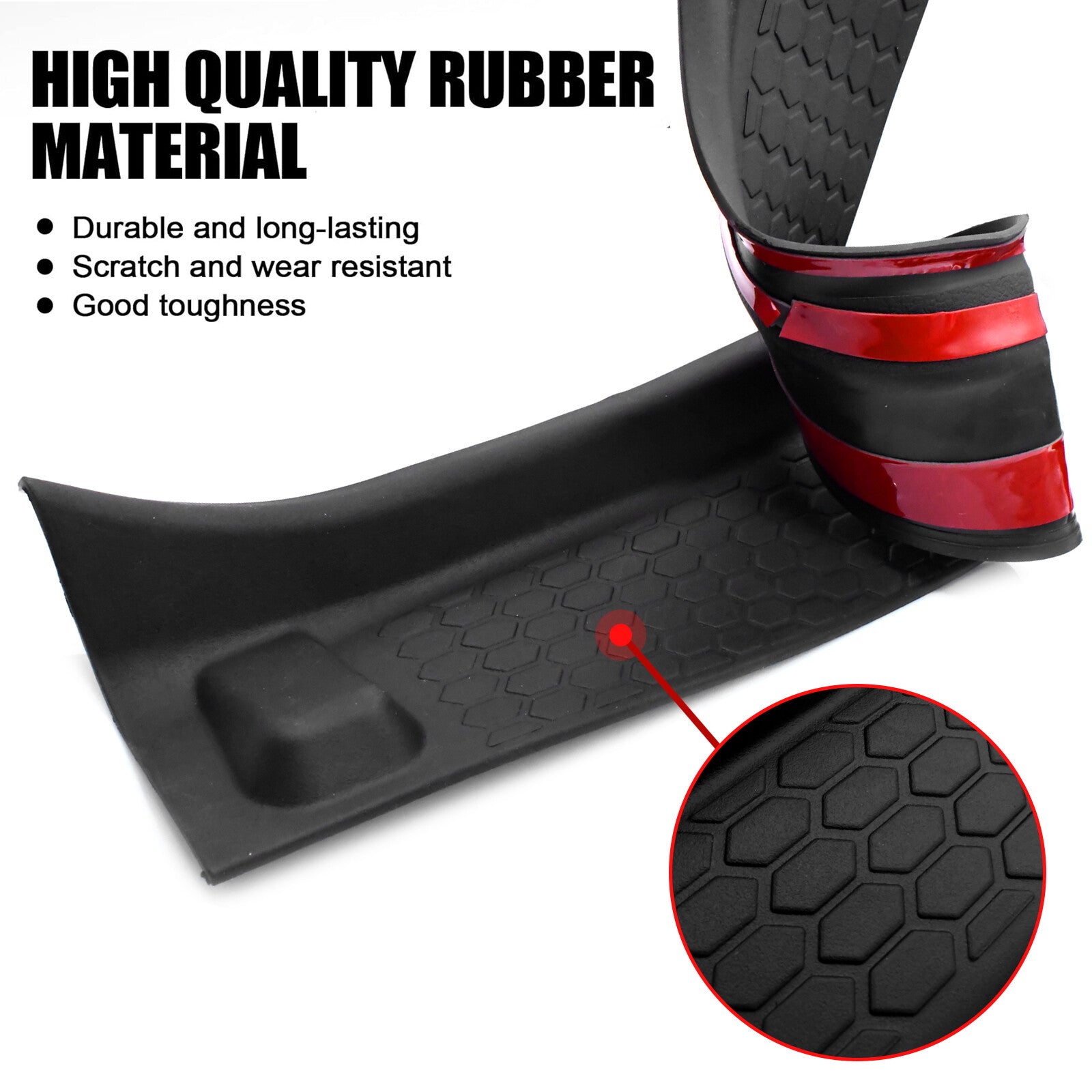 4pc Door Entry Sill Plate Guard Protector Kit for 2018-2024 for Jeep for Wrangler JL JLU