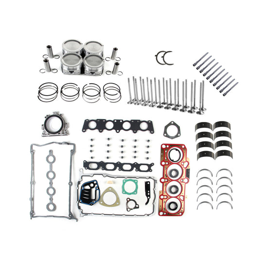 1.8T Engine Pistons Seals Bearing Overhaul Kit Fit for VW for Golf for Passat for AUDI A4 A6