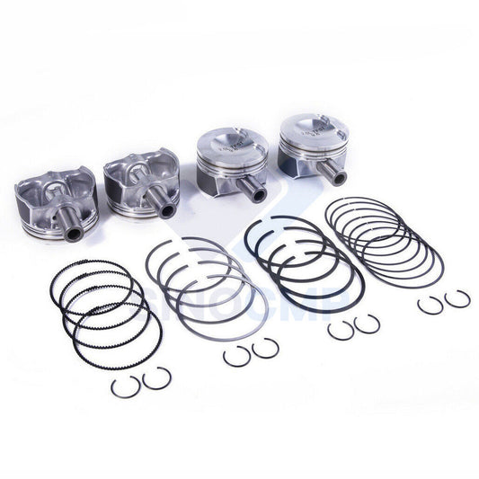 EA888 ¦µ82.5mm 21mm Pin Pistons Set for VW for Passat for Audi A3 A5 2.0T CAE CCT CDN CCZ
