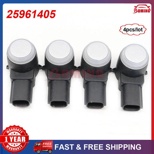 4X PDC Parking Assist Sensors For 08-16 GM for Chevrolet for Cadillac for GMC for Buick 25961405