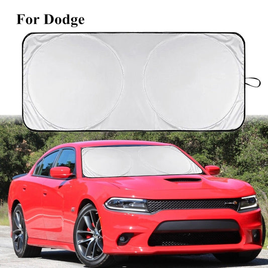 for Dodge Accessories Car Sun Shade Windshield Reflective UV Block Visor Cover