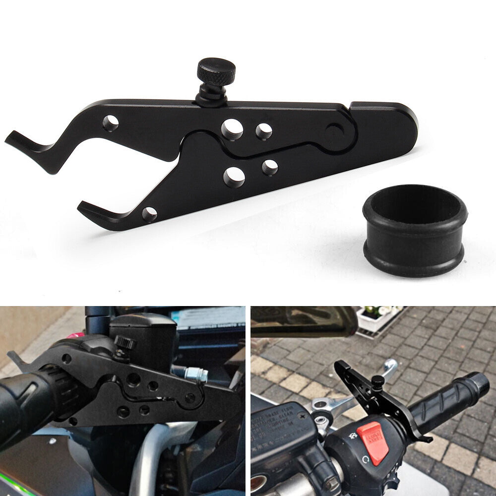 Aluminum Throttle Lock Cruise Control Universal Fit Motorcycle Cruiser Bike