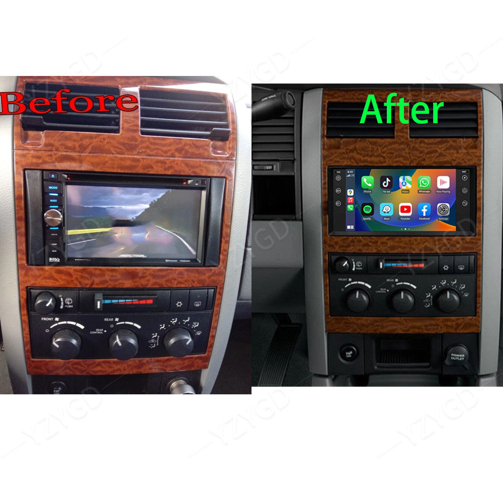 for Dodge Durango 2004-2010 7 Carplay Android Auto Car Stereo Radio GPS WIFI