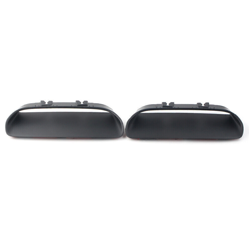 for Dodge for Challenger Redeye 2019 2020 Hood Bezels Left and Right Trim Black 2pcs