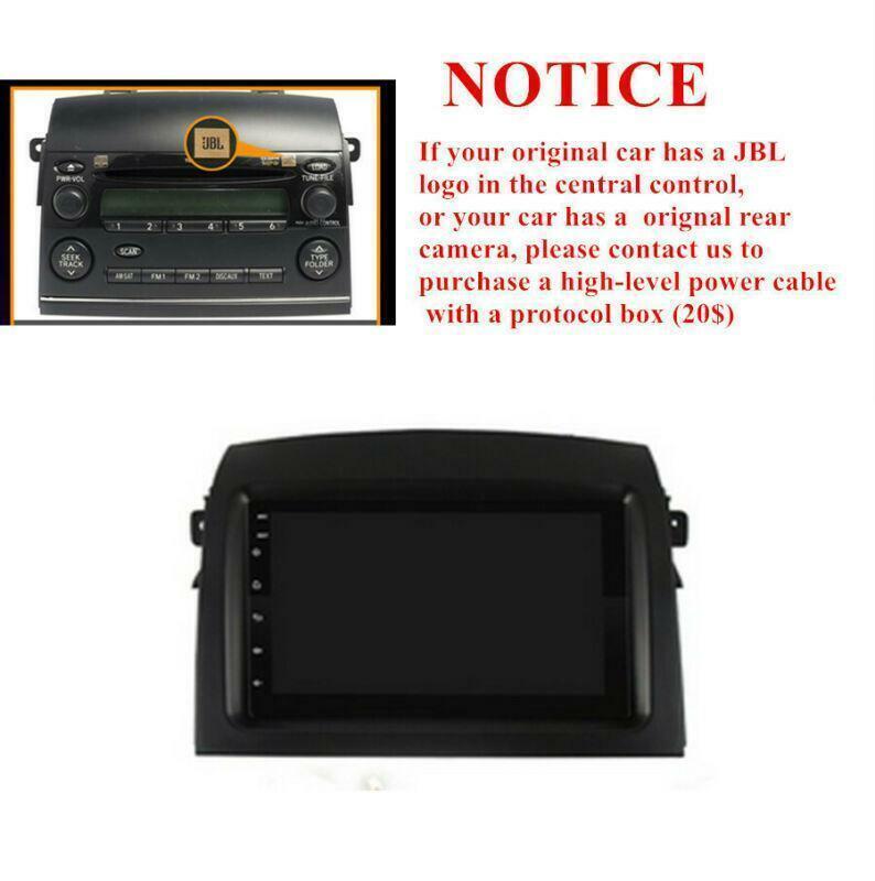 for Toyota for Sienna 2004-2010 Android Car Radio Stereo Player GPS Navi FM 4G