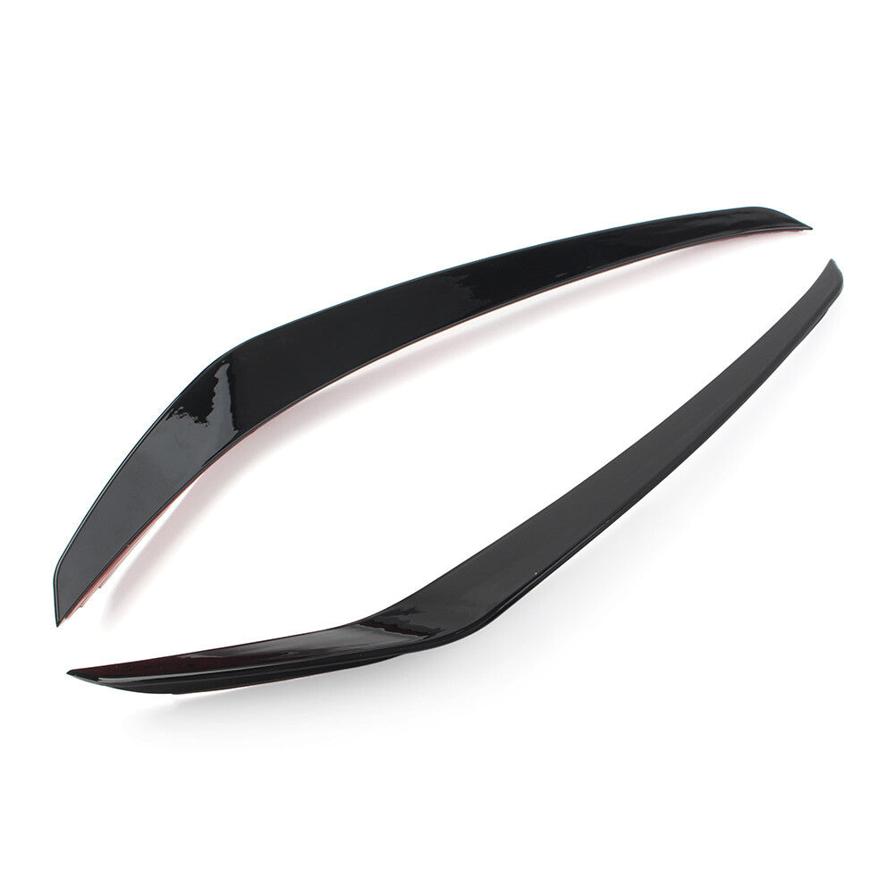 1 Pair Front Bumper Side Air Vent Trim for VW for Golf 7 GTI 2013-2016 Glossy Black
