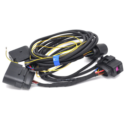 HALOGEN TO BI XENON HEADLIGHT LED DRL ADAPTER HARNESS LOOM for VW for Golf 7 MK7