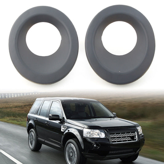 2PCS Fog Lamp Light Bezel Left Right Side Set Fit for Land Rover LR2 2008-2013