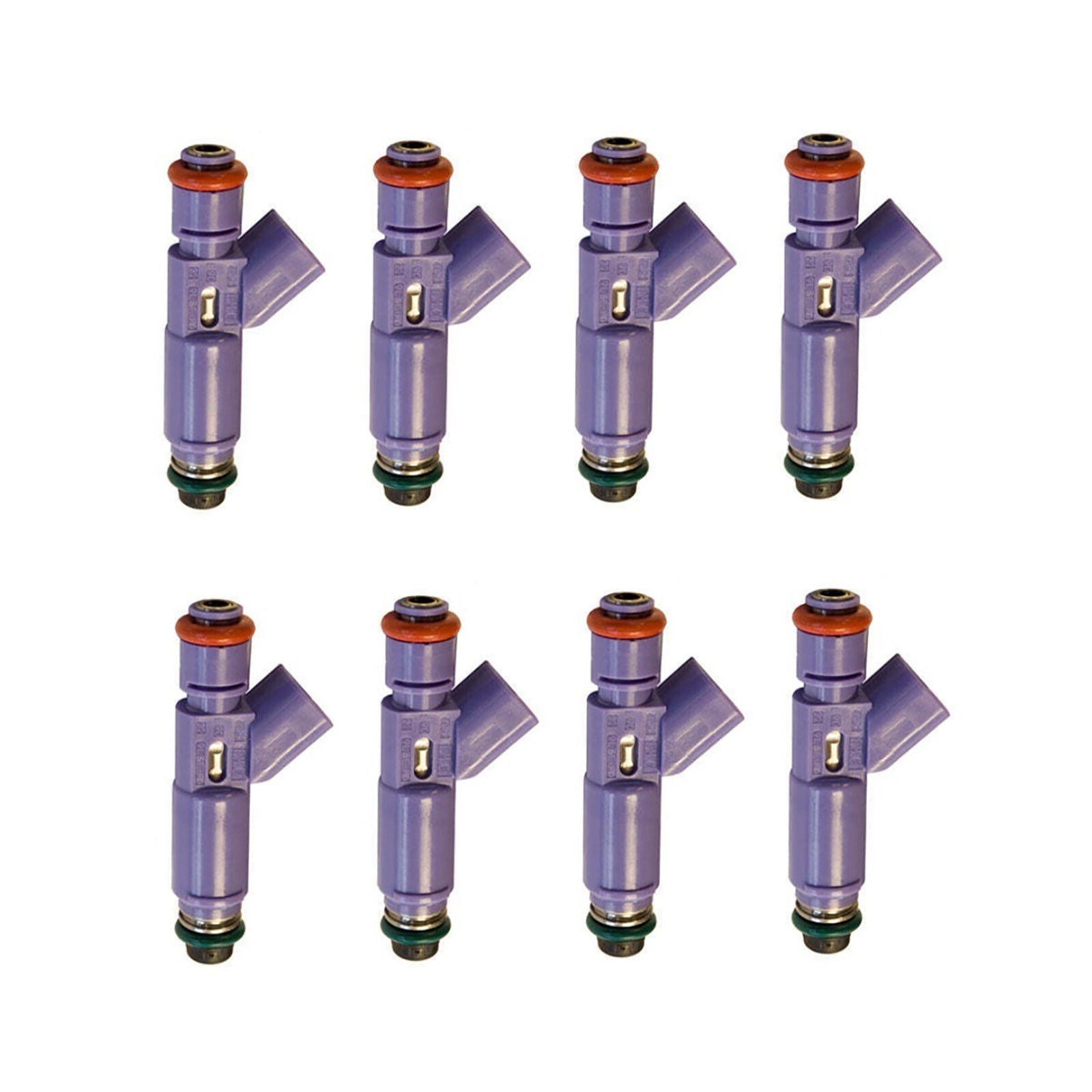 8PCS M-9593-LU24A Auto Fuel Injectors for Mustang GT 24 lb pound for Ford Racing
