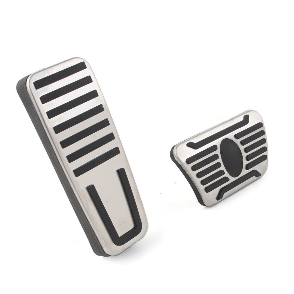 3x Gas  Brake Pedal Pad Cover Kit for Maserati for Levante For Quattroporte Ghibli