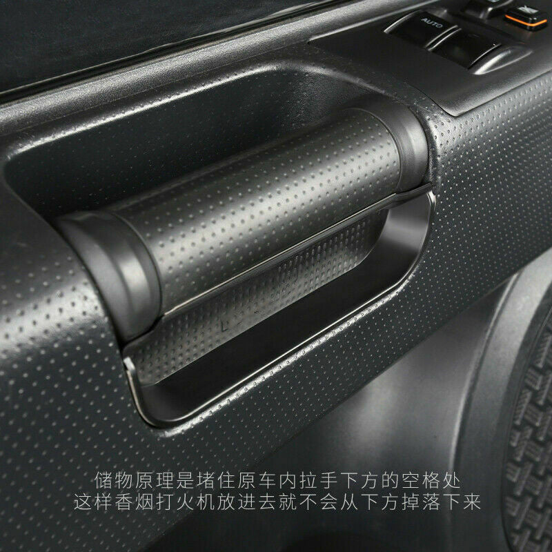 for Toyota FJ Cruiser 2007-2021 Inner Door Handle Armrest Storage Box Container