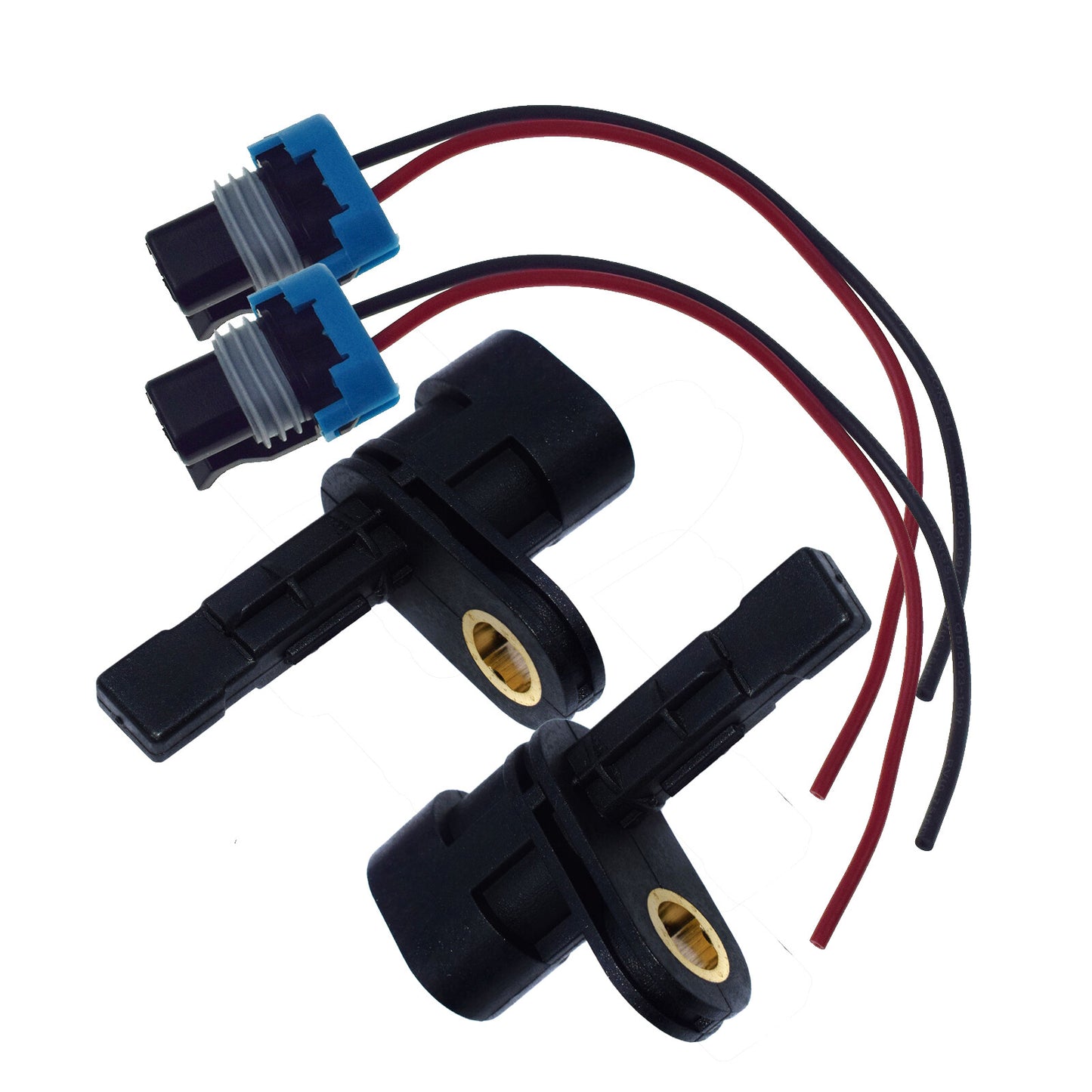 4Pcs Rear ABS Wheel Speed Sensor W/Wire for Chevrolet Caprice 2011-2013 for Pontiac