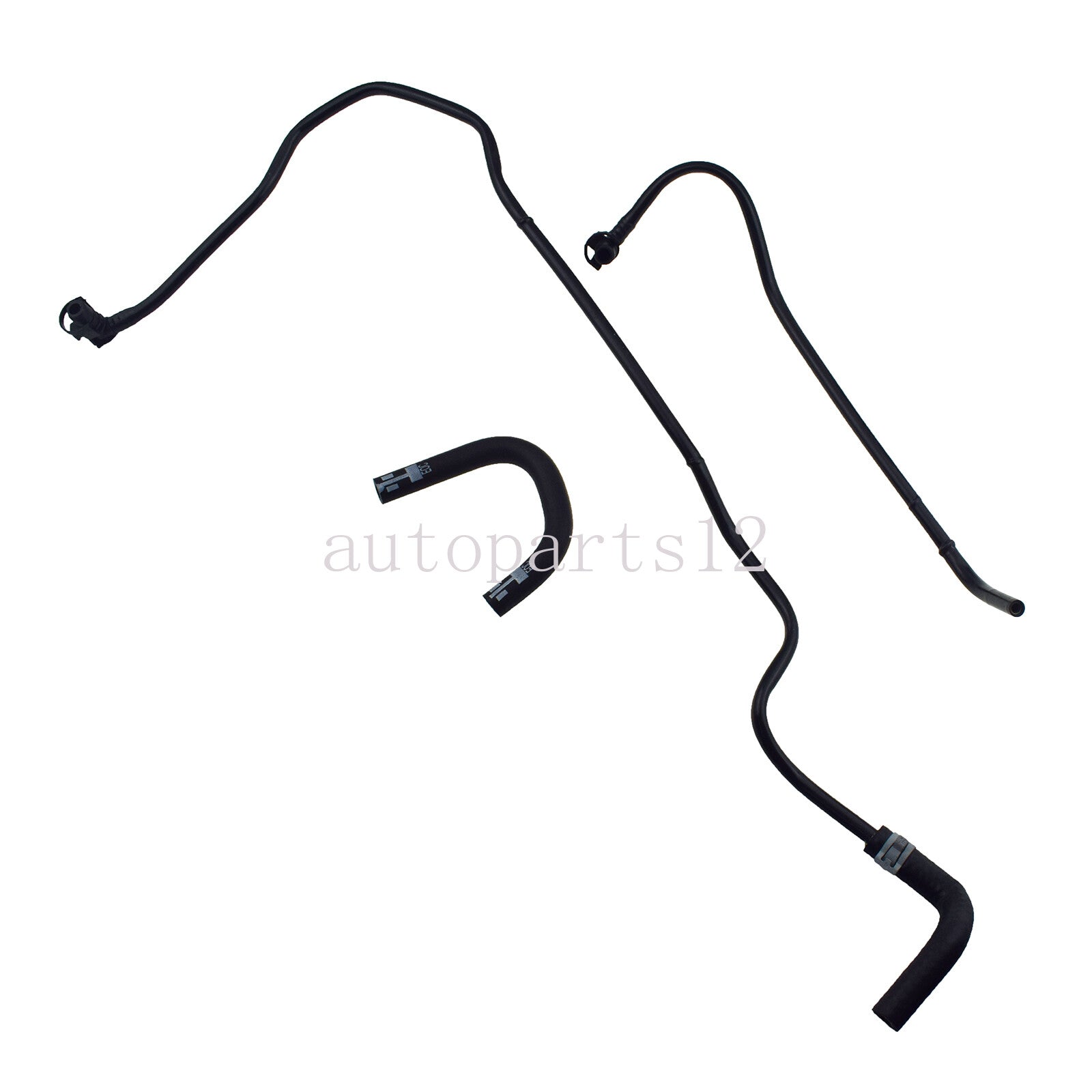 3-Piece Throttle Body Heater Hose Kit for Chevrolet Sonic for Cruze 1.8L