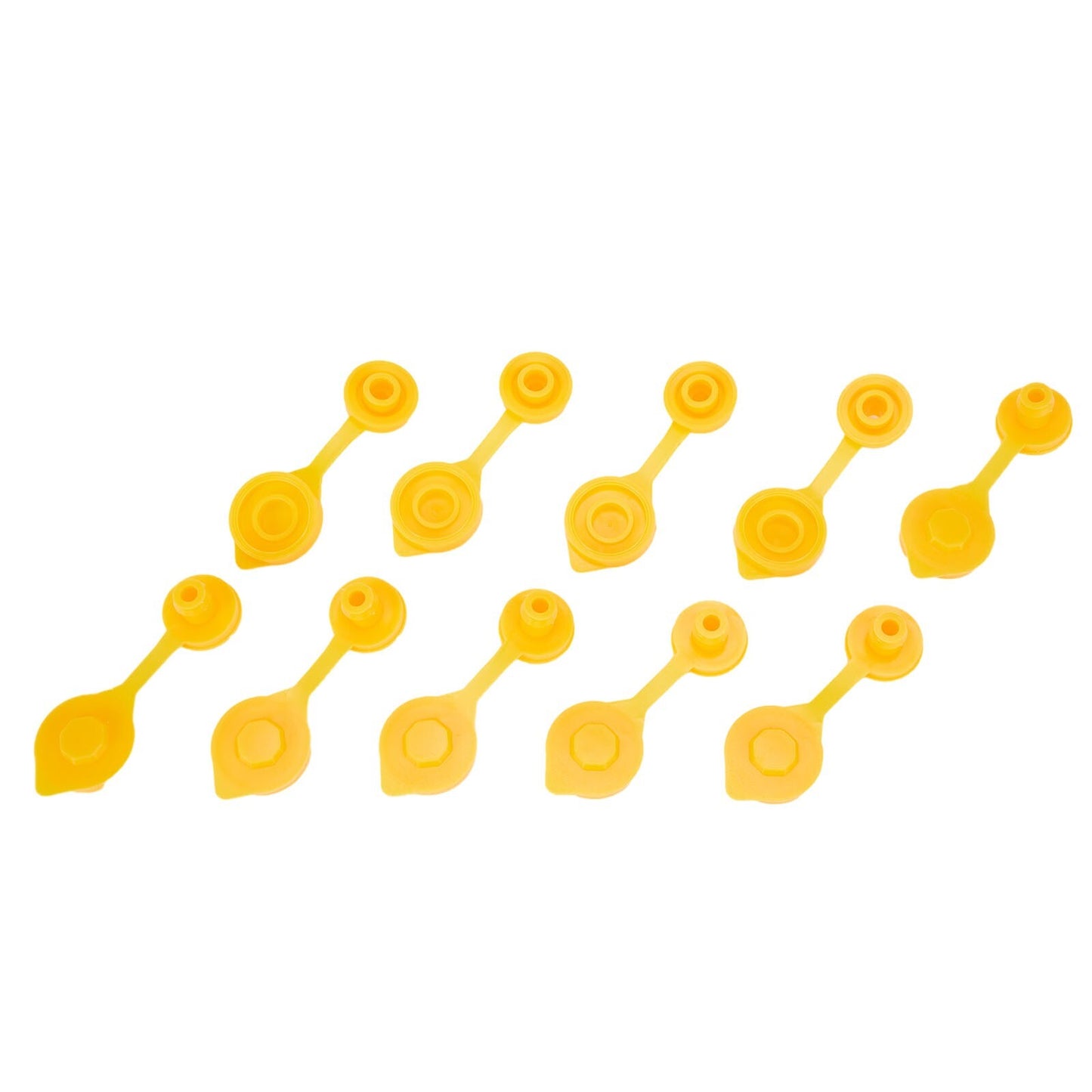 10x Yellow Vent Cap Plug for Gas Can Compatible with Blitz Chilton and More