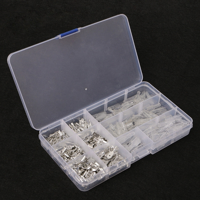 Car Electrical Wire Spade Connector Wire Crimp Terminal Block Insulating Sleeve