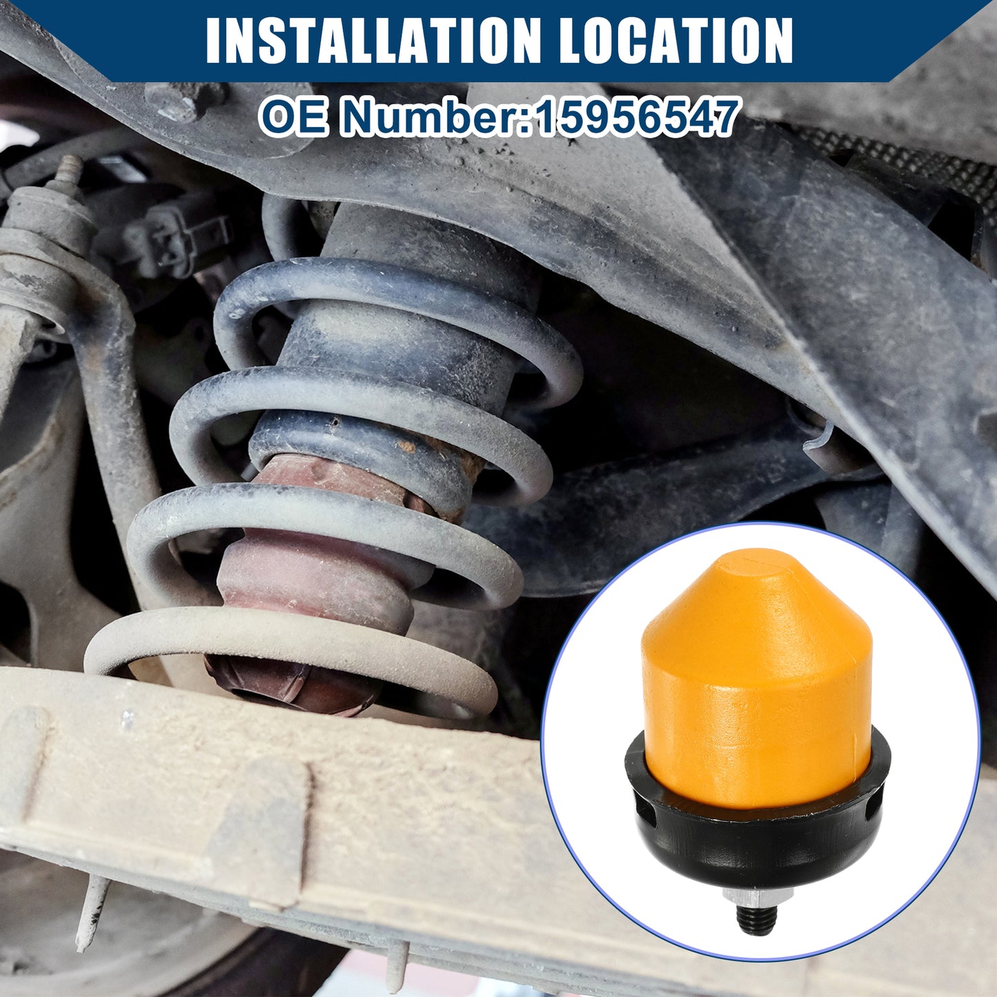 No. 15956547 Suspension strut anti-collision guard for Chevrolet Silverado 1 piece