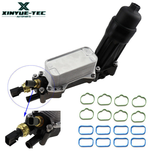 for Chrysler cooler oil filter housing 68105583af 2014 to 2019 with sensor (NEW)