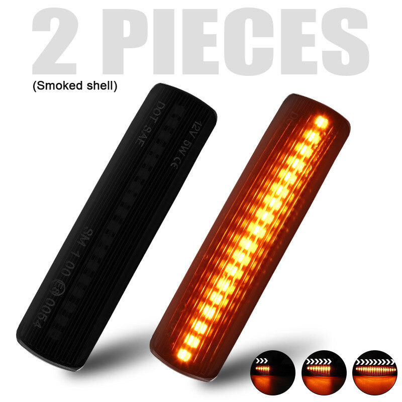 Dynamic LED Side Marker Signal Light Smoke for Range Rover Discovery LR3 LR4 LR2
