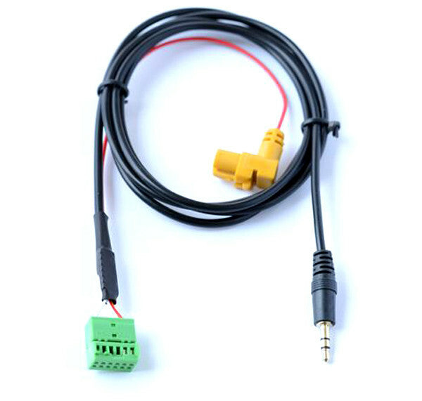 MMI 3G AMI Audio AUX in cable 3.5mm for Audi A6 A4 rs4 q5 Q7 A5 S5 iPhone andrio