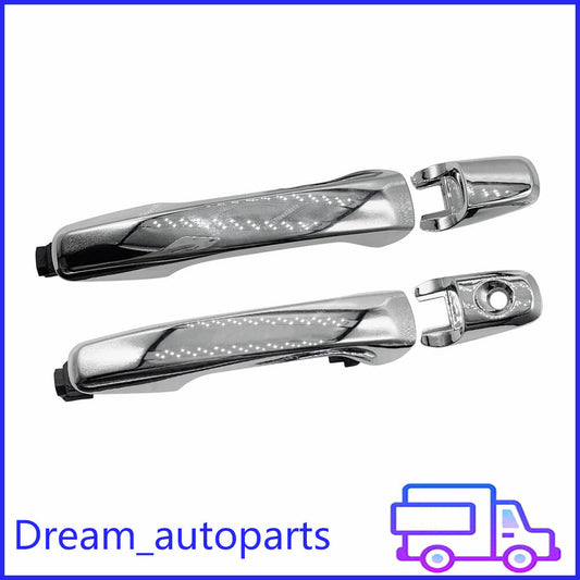2pcs For 2011-2017 for Ford Edge Explorer Exterior Door Handle Front Left Right
