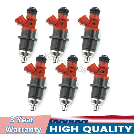 6 fuel injectors for Yamaha HPDI 150-200 outboard motor, HP 68F-13761-00-00, E7T25071