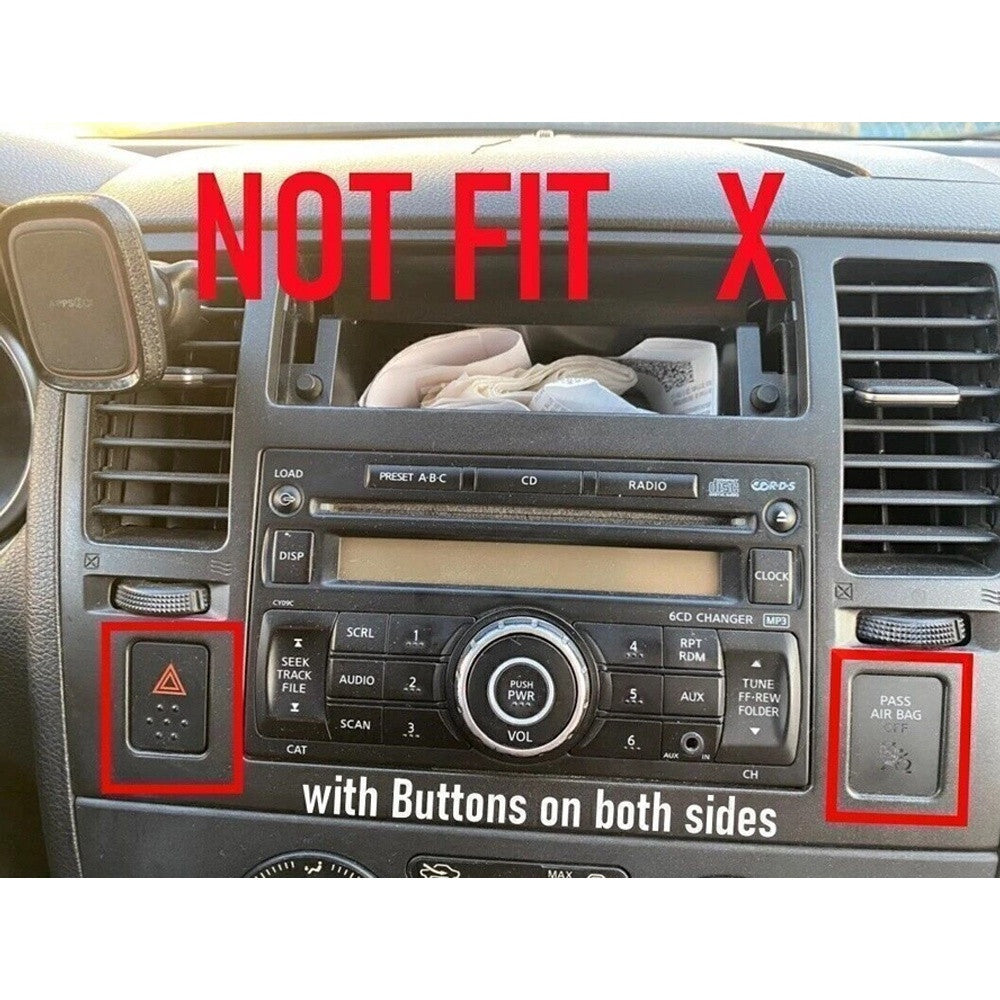 7 Android 14 Carplay for Nissan Versa 2007-2011 Car Stereo Radio GPS Navi WIFI