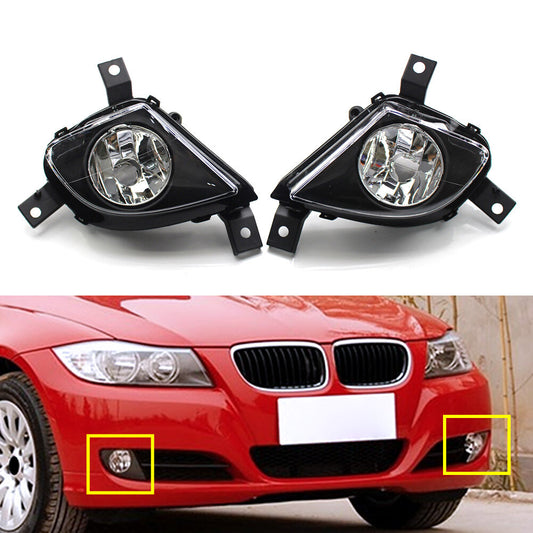 2x Front Fog Lights Driving Lamps for BMW 3-Series E90 E91 2009-2011 Sedan Wagon