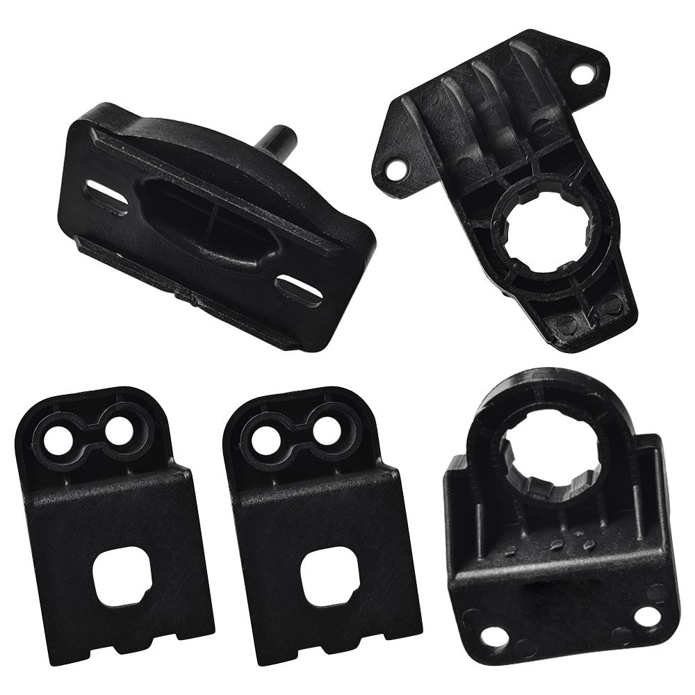 Front Headlight Bracket Repair Kit Black for X5 G05 2019-2022 X6 G06 2020-2022