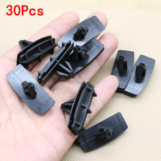 30pcs Black Nylon Fender Flare Moulding Clip for Chrysler 55157055AA 55157065AA