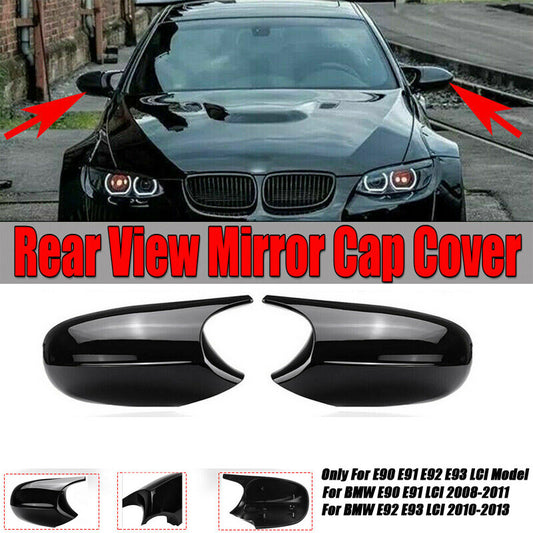 2-piece rearview mirror caps for BMW 3 Series E90 E91 08-11 E92 E93 LCI 10-13