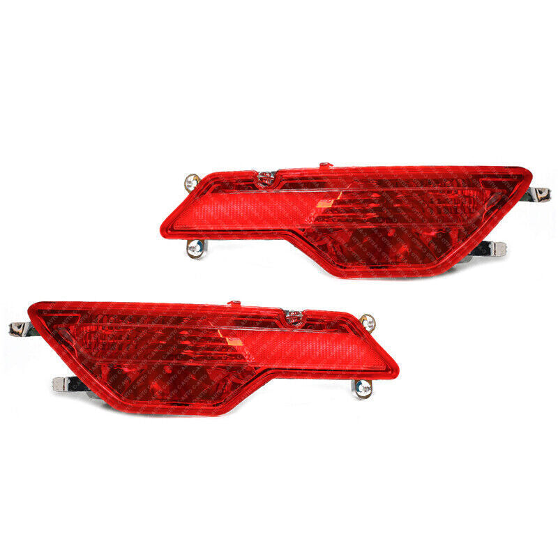 Suitable for BMW X6 E71 E72 2008 - 2010 1 pair of rear bumper fog light reflectors