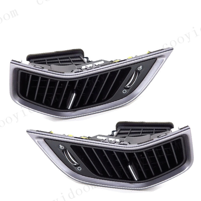 LH Center Air-Conditioned Ventilated BBQ Grill with Chrome Plate for Hyundai FeIX45 13-17