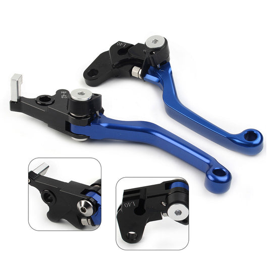 Blue CNC Pivot Clutch Brake Levers Handle For 2000-22 for Suzuki DRZ400S DRZ400SM E