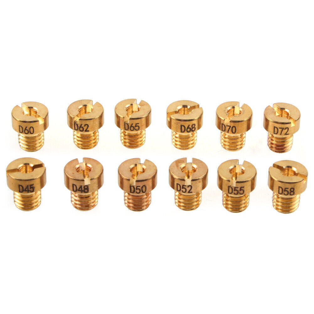 5mm Carburetor Carb Main Jets Replacement for 45-72 Dellorto sha phbg 12pcs