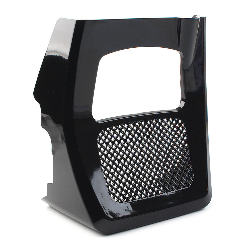 Front Spoilers Radiator Chin Cover Fairing Set for Harley Road Street Glide 17+