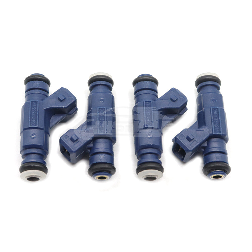 4X 0280156065 Fuel Injector for Audi A4 2001-2006 for VW for Passat 2000-2005 1.8L Turbo