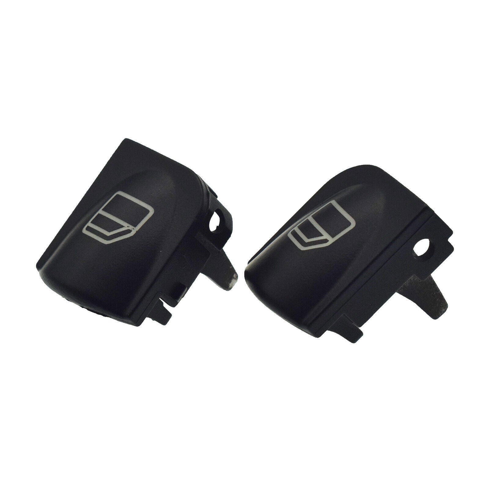 for Mercedes C230 C350 C320 C240 2PCS Power Window Switch Button Caps Cover NEW