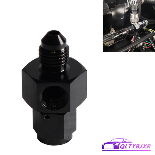 4AN Straight Fitting Adapter AN4 Male to Female 1/8NPT Gauge Port Fuel Hose