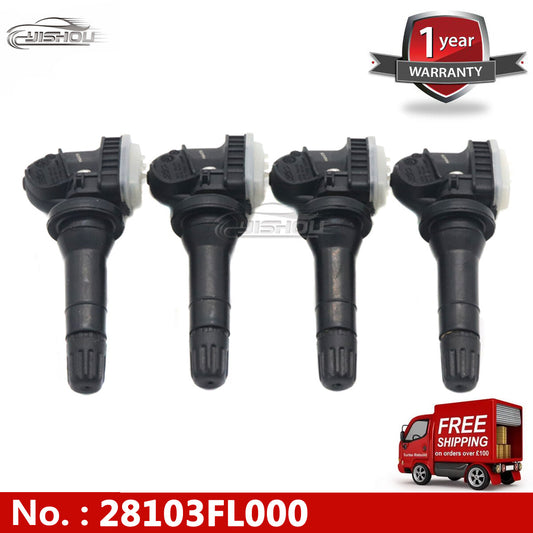 (4) A set of TPMS tire pressure sensors 28103FL000 suitable for Subaru Impreza Crosstrek