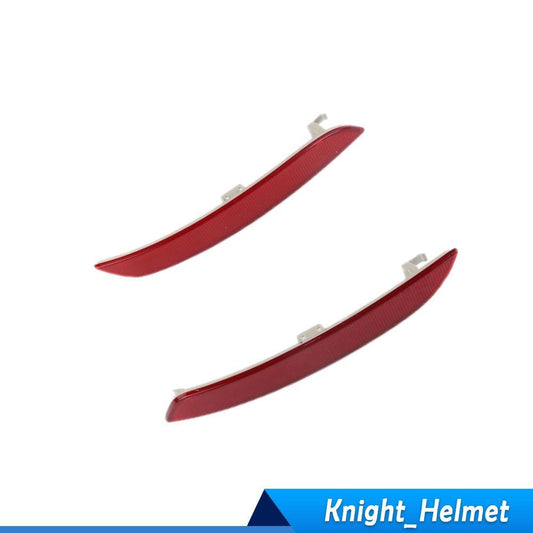 2x Left Right Side Rear Bumper Reflector Lens Red Fits For 7' F01 F02 F03 F04