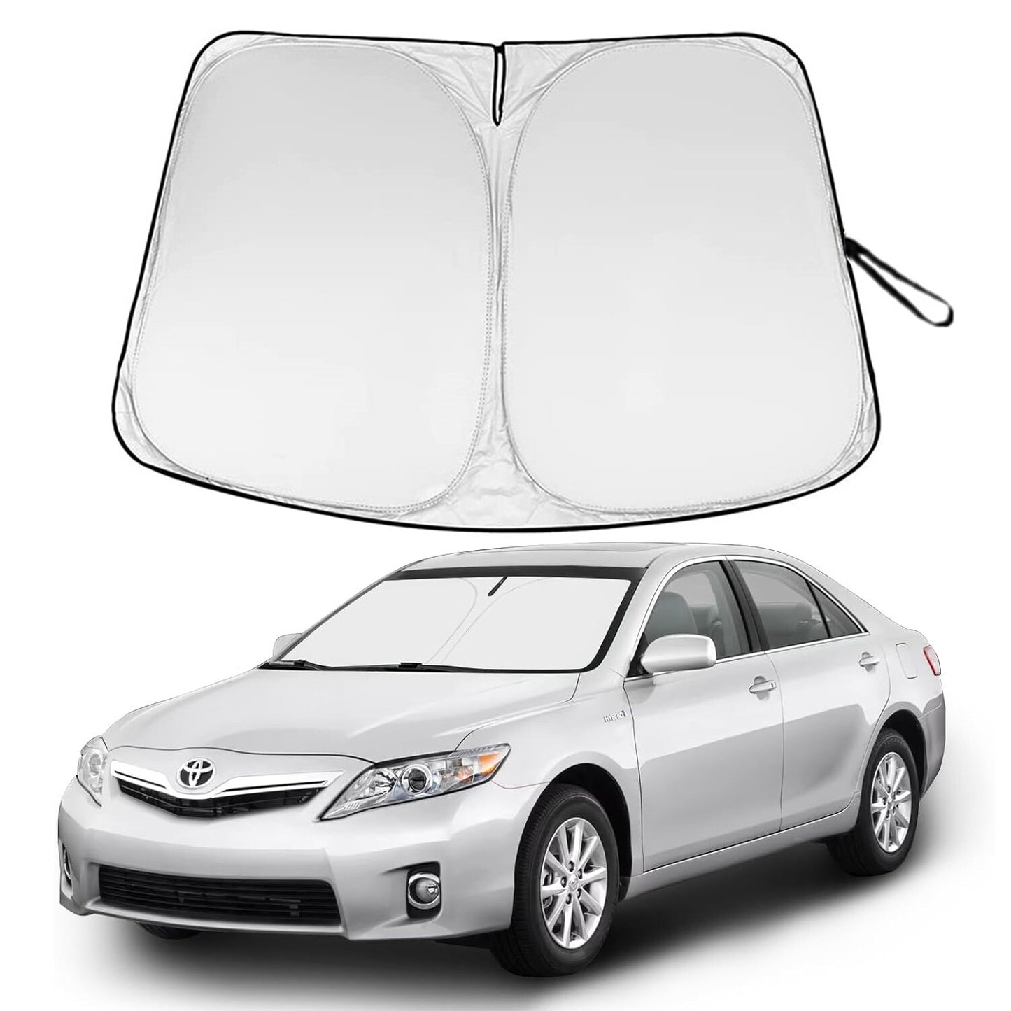 For 2009-2013 for Toyota for Corolla Sedan Windshield Sun Shade Foldable UV Block Cover